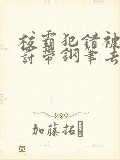 校霸犯错被学霸罚带钢笔去上课封面