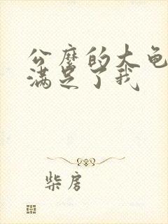 公么的大龟强大满足了我