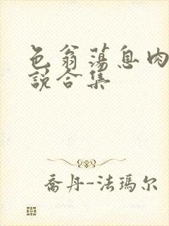 色翁荡息肉欲小说合集