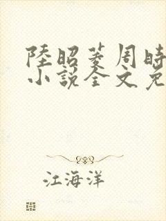 陆昭菱周时阅的小说全文免费阅读