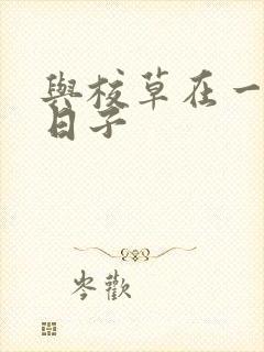 与校草在一起的日子