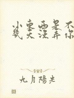 小东西是不是好几天没弄你了作文