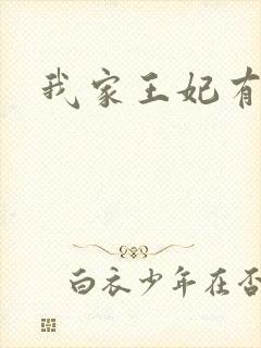 我家王妃有点野