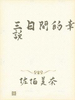 三日间的幸福小说