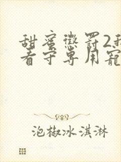 甜蜜惩罚2我是看守专用宠物