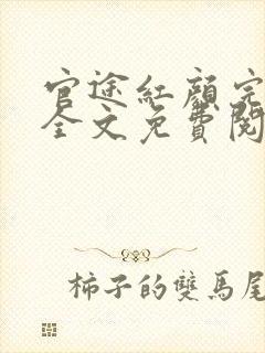 官途红颜完整版全文免费阅读