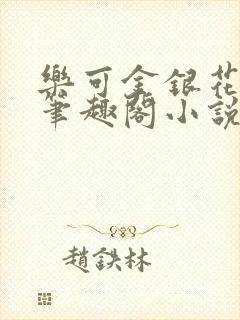 乐可金银花免费笔趣阁小说