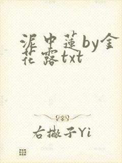 泥中莲by金银花露txt