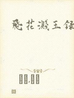 飞花溅玉录