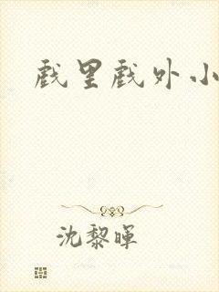 戏里戏外小说封面