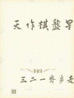 天作棋盘星作子