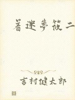 着迷梦筱二封面