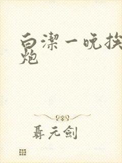 白洁一晚挨十二炮