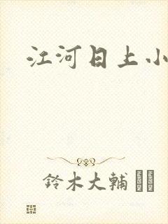 江河日上小说封面