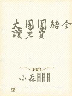 大团圆结全文阅读免费封面