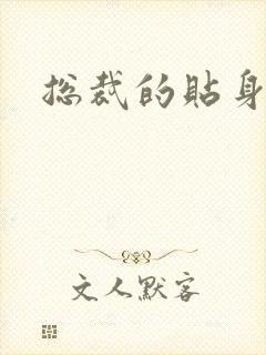 总裁的贴身女佣