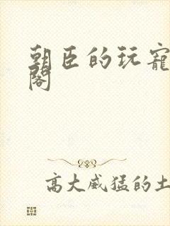 朝臣的玩宠笔趣阁