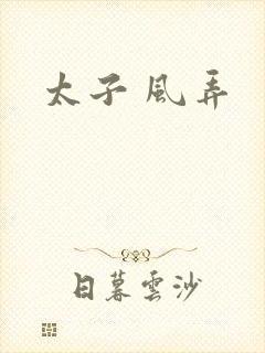 太子 风弄