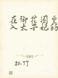 在御花园皇上进入太子妃的小说