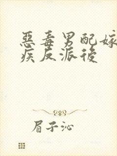 恶毒男配嫁给残疾反派后