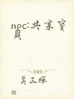 npc:共享宝贝封面
