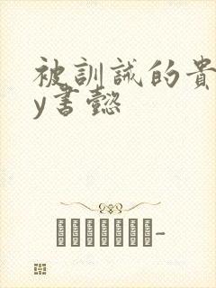 被训诫的贵妃by书懿封面