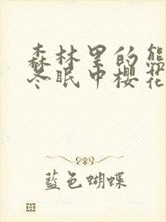 森林里的熊先生冬眠中樱花动漫封面