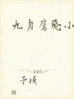 九月鹰飞小说