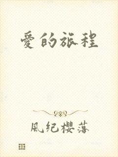 爱的旅程封面
