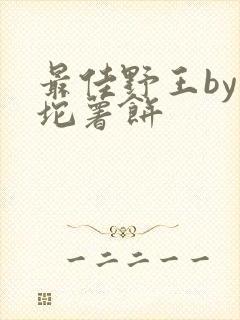 最佳野王by一坨薯饼