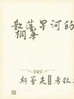 散落星河的记忆 桐华