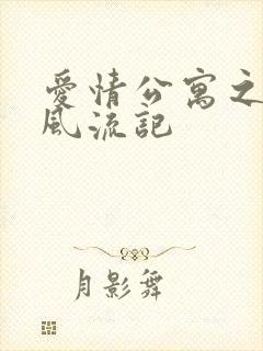 爱情公寓之子乔风流记封面