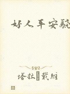 好人平安骁骑校封面