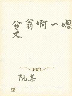 公翁啊～嗯啊h文