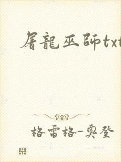 屠龙巫师txt