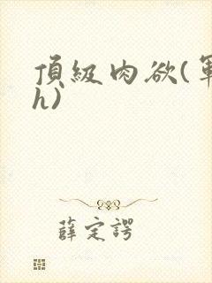 顶级肉欲(军高h)