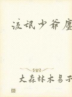 流氓少爷尘世游封面