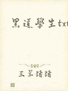 黑道学生txt