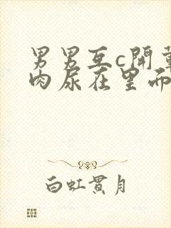 男男互c开荤粗肉尿在里面视频