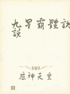 九星霸体诀 小说封面