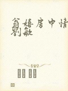 翁嬉房中情意浓刘敏封面