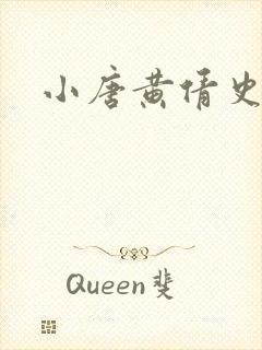 小唐黄倩史