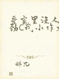 哥家里没人使点劲C我小作文