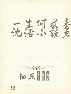 一生何求秦菲雪沈浩小说免费阅读全文