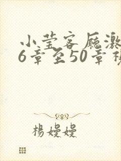 小莹客厅激情46章至50章视