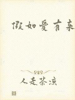 假如爱有来生