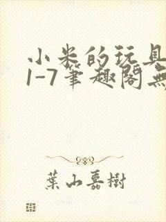 小米的玩具日记1-7笔趣阁无广告