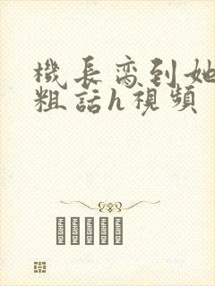 机长脔到她哭h粗话h视频