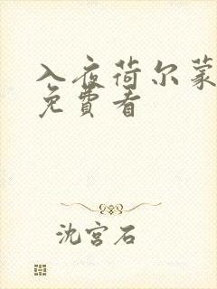 入夜荷尔蒙电影免费看