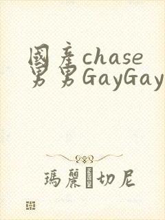国产chase男男GayGay